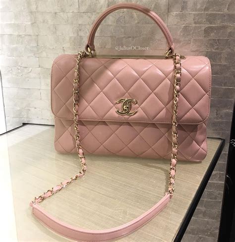 hot pink chanel bag|chanel pink top handle bag.